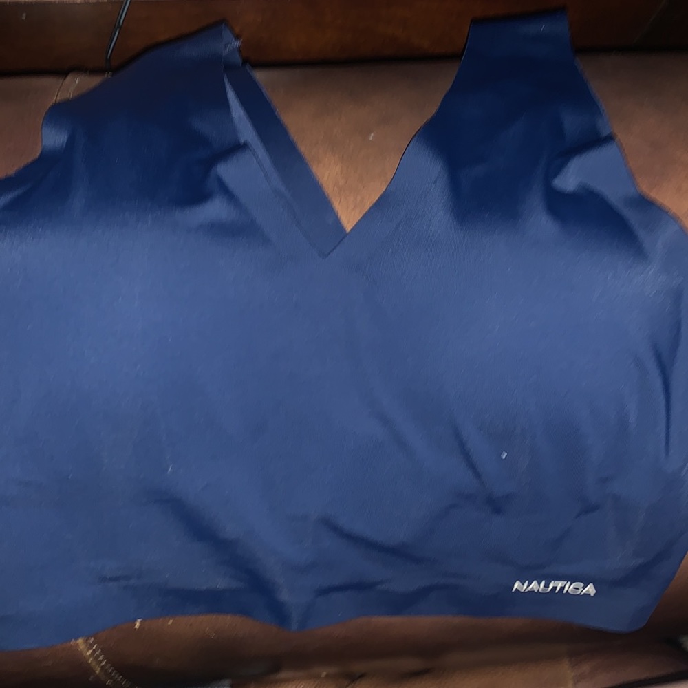 Nautica sports bra small, Victoria’s Secret blue & white stars small sports bra